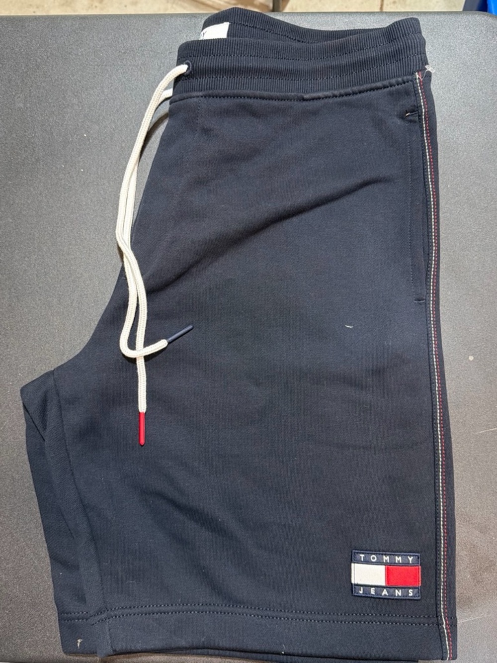Tommy Hilfiger Navy Athletic Logo Drawstring Shorts